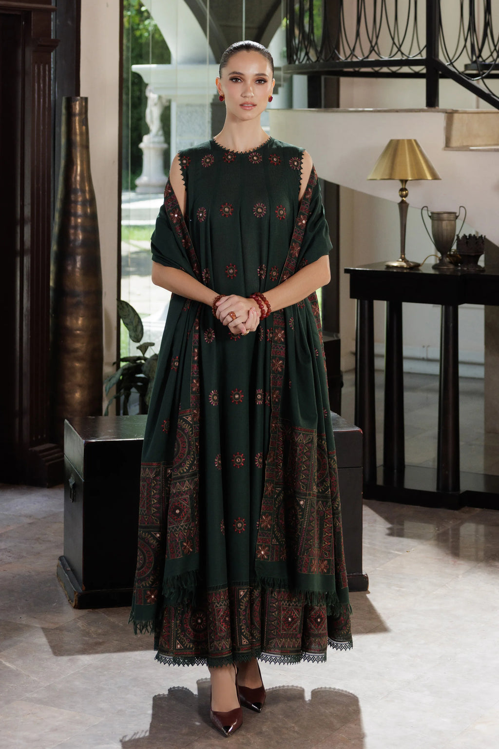 Bareeze Embroidered Luxury Winter Collection