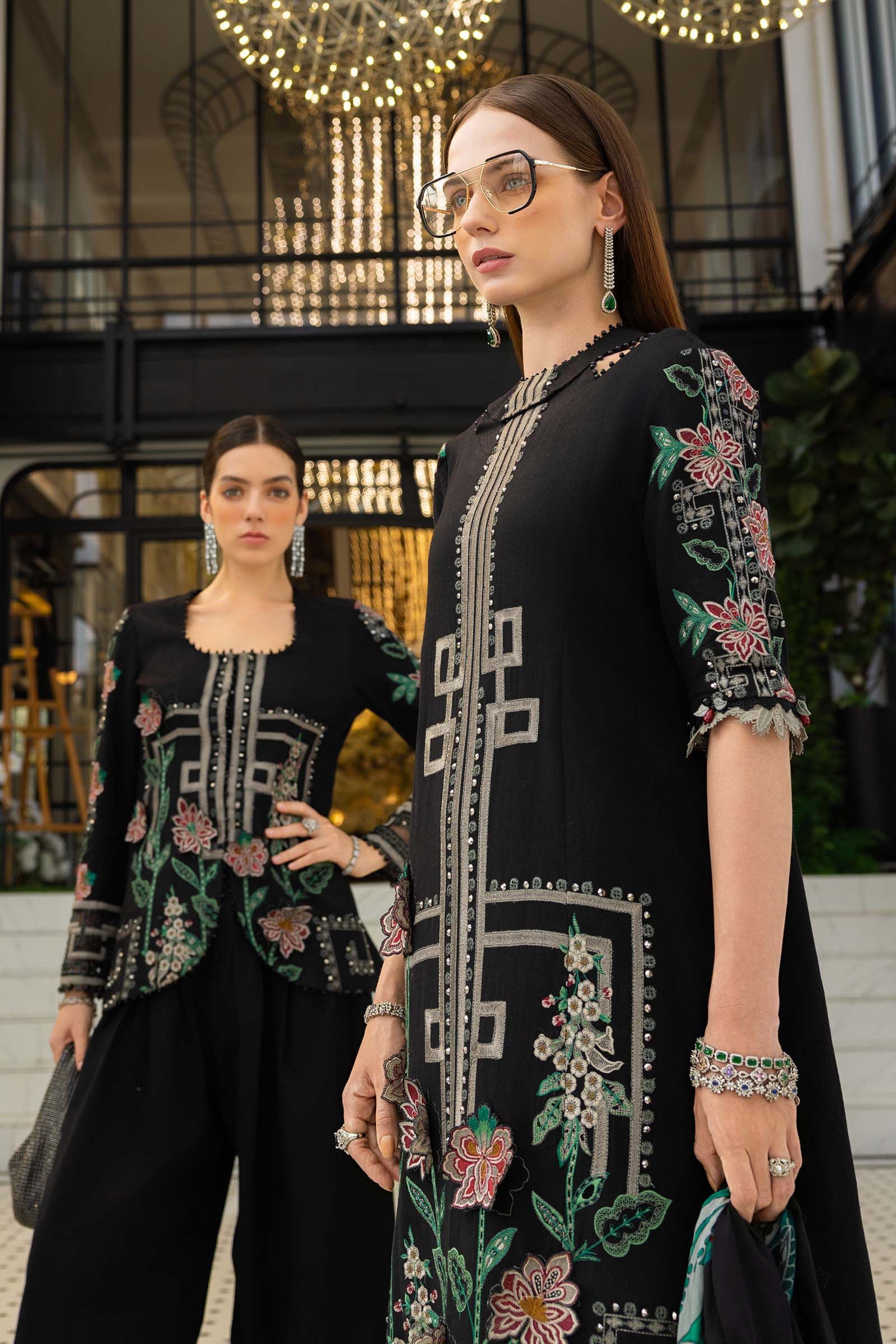 Maria B Embroidered Luxury Lawn