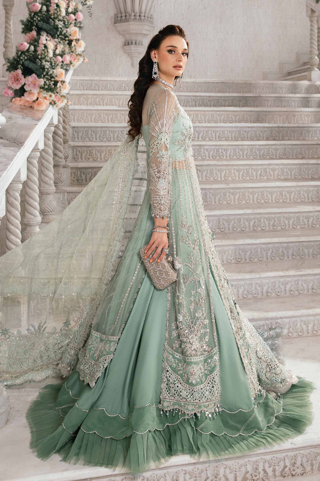 Maria B Luxury Embroidered Suit
