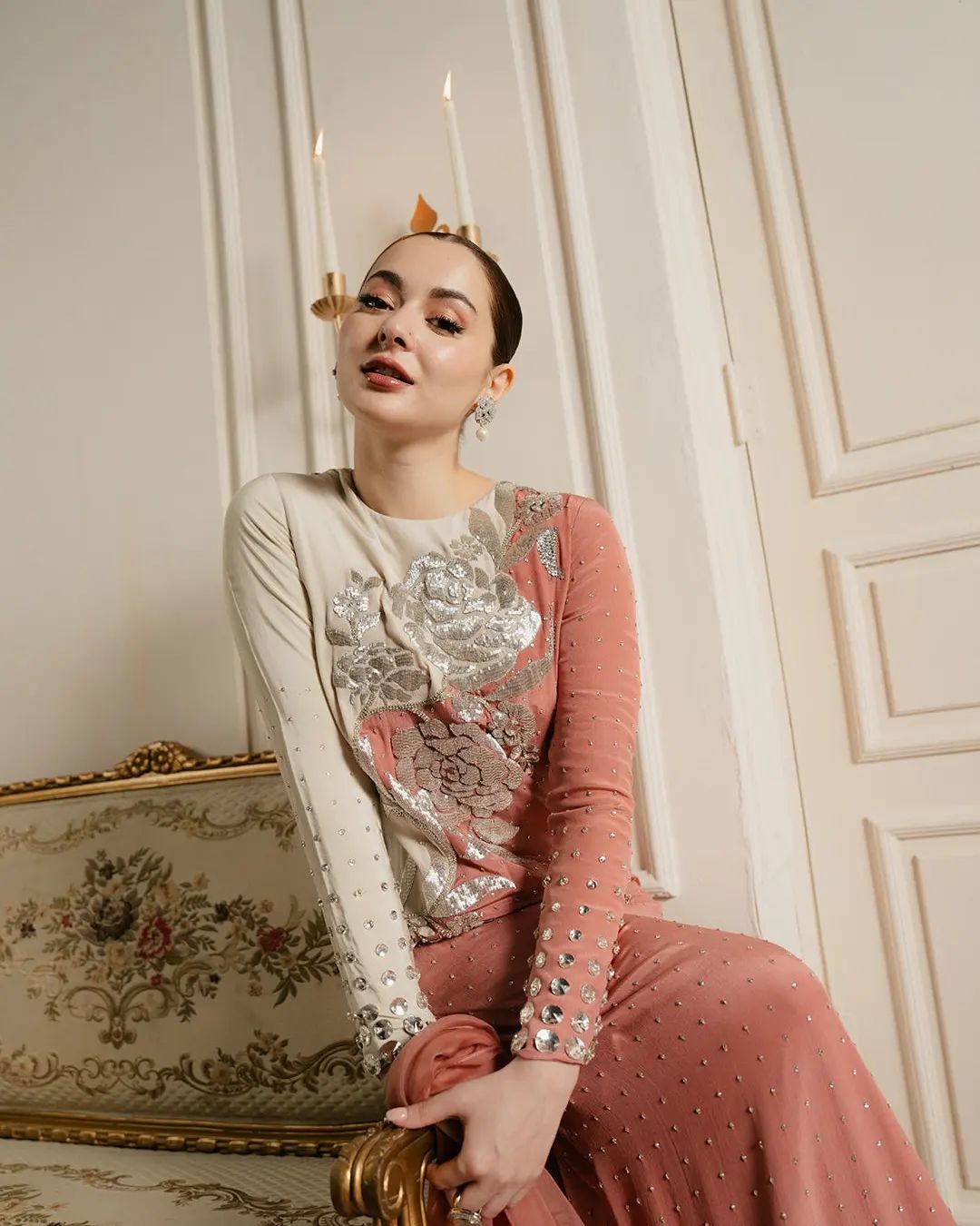 Luxury Wedding Wear Organza Handmade