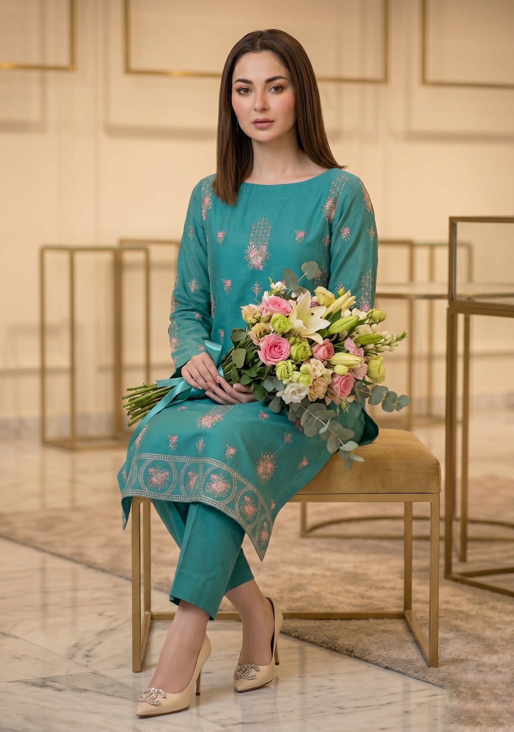 Ghani Embroidered Luxury Lawn