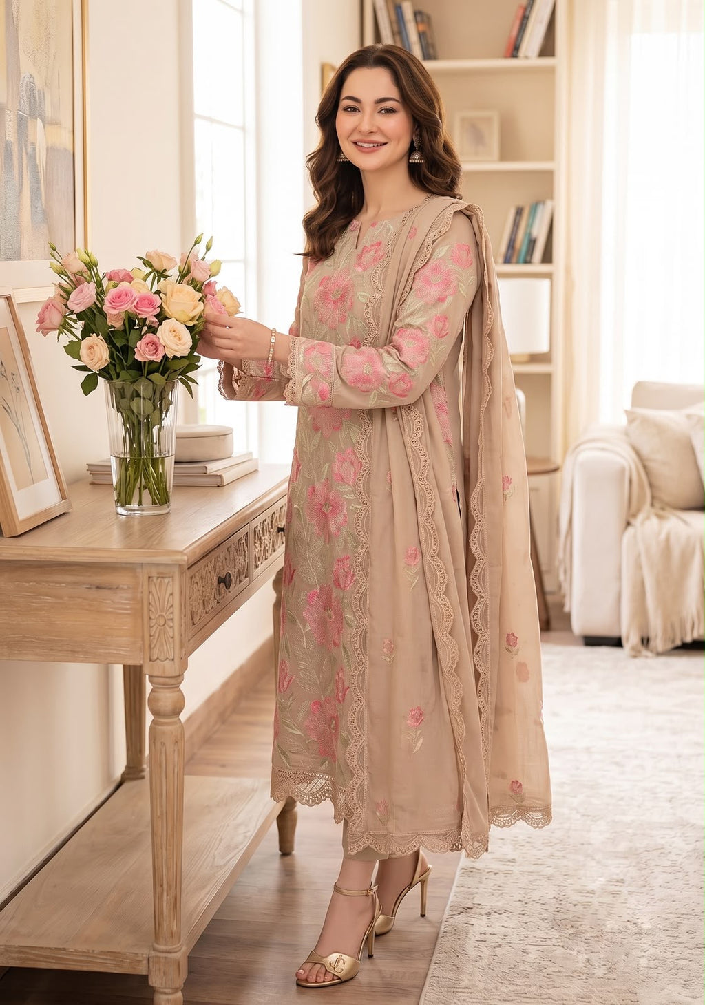 Ghani Embroidered Luxury Lawn
