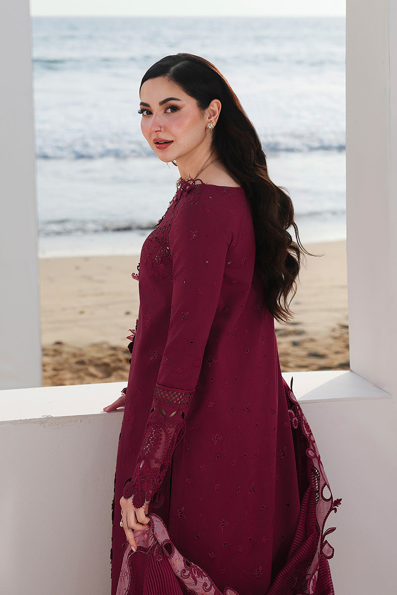 Qalamkar Embroidered Luxury Lawn Nelam