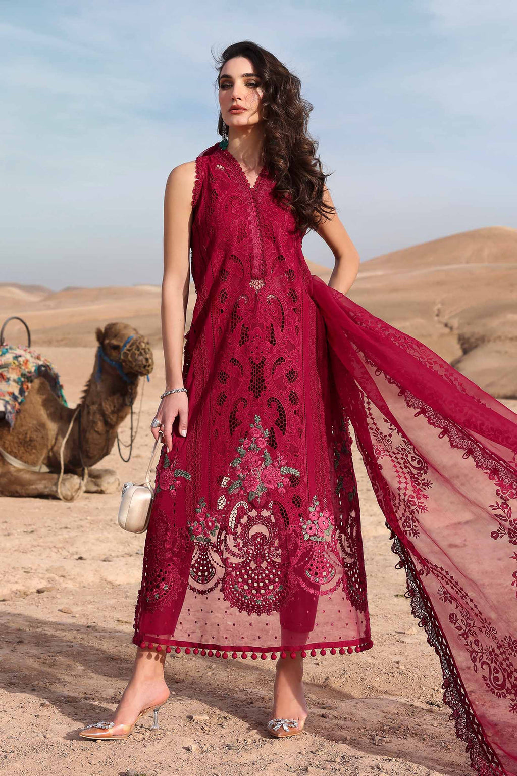 Maria B Embroidered Luxury Lawn 25’
