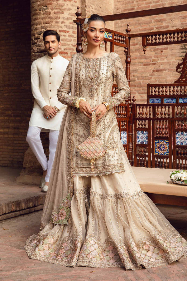 Maria B Unstitched Handmade Suit