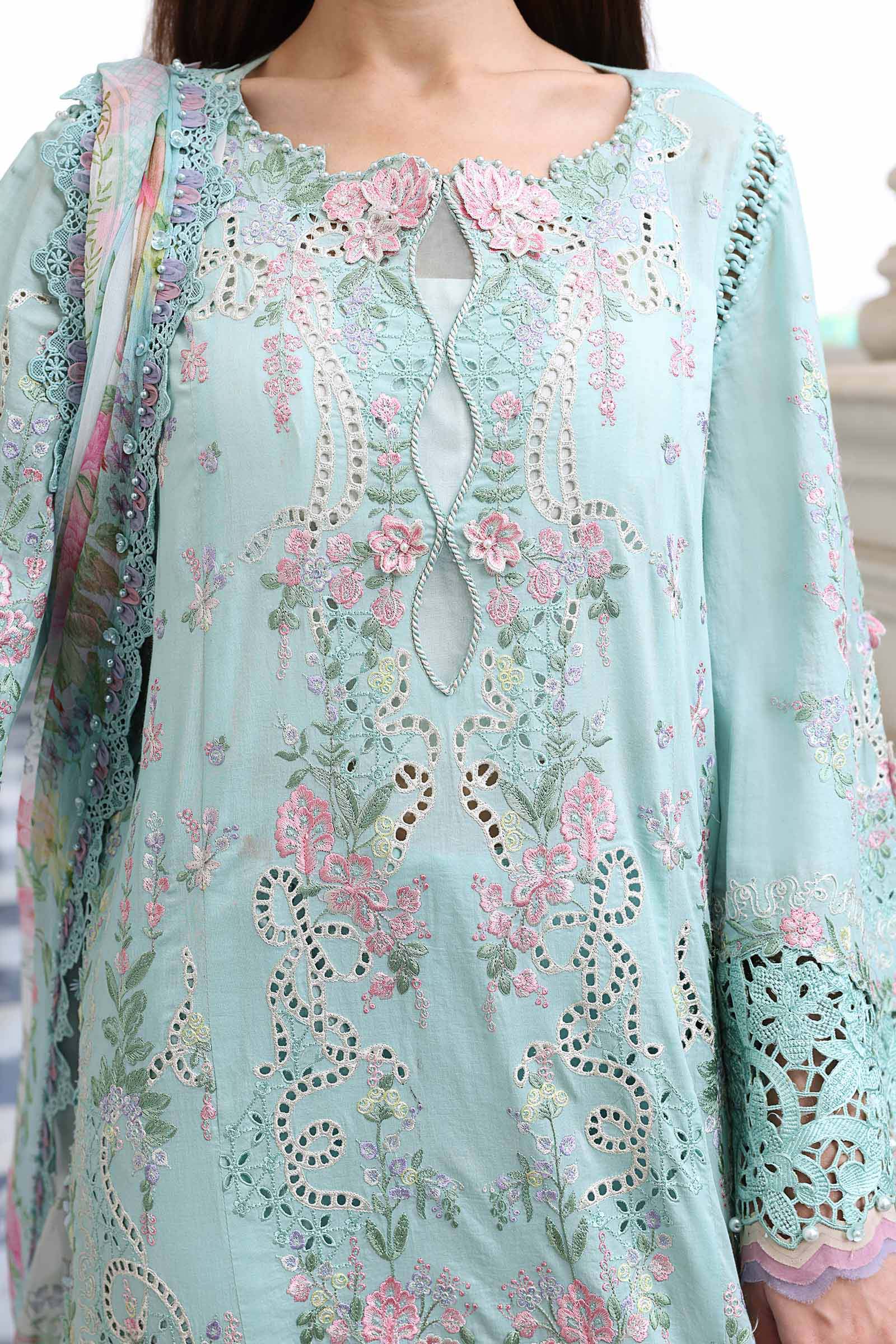 Maria B Embroidered Luxury Lawn