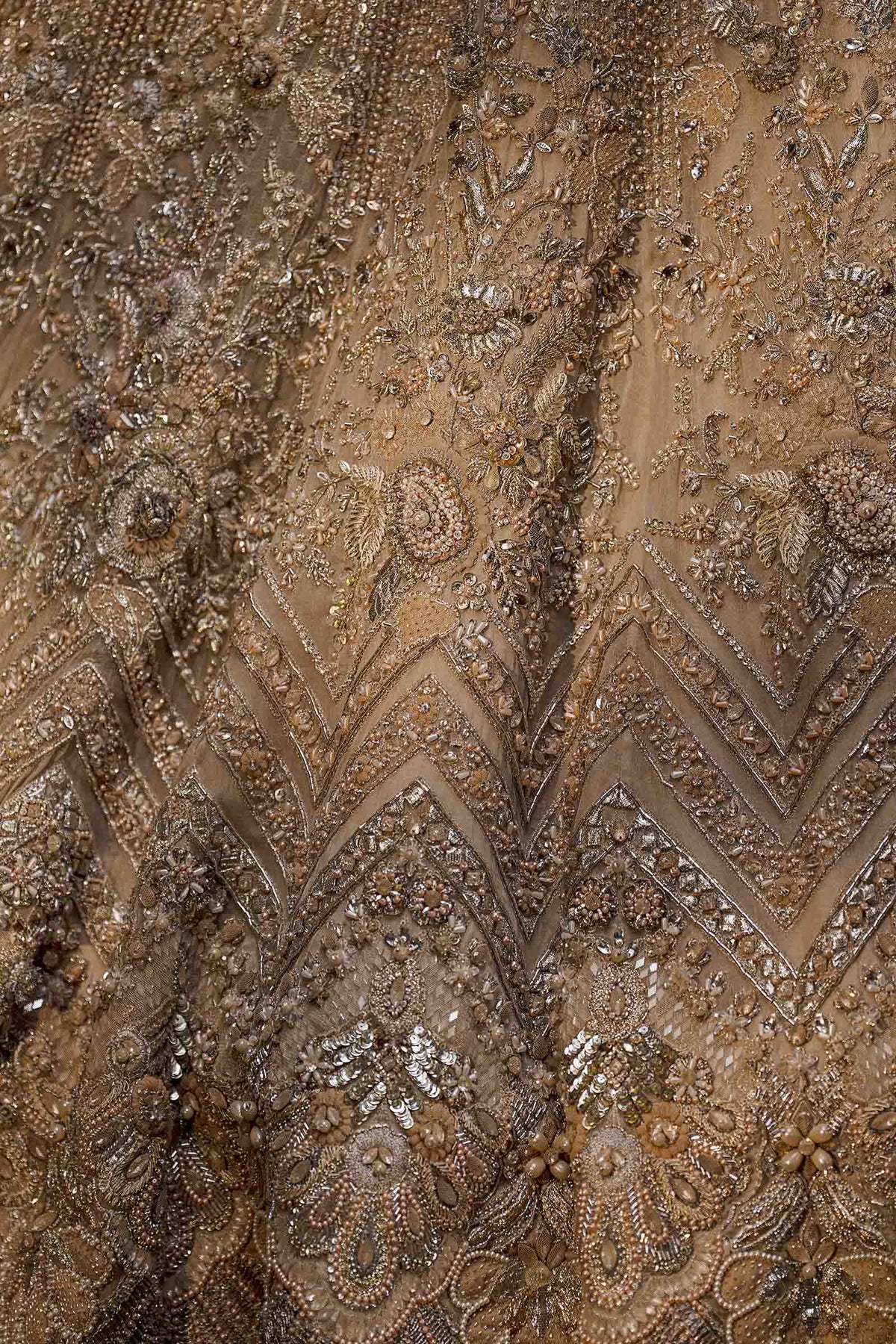 Maria B Embroidered Luxury Bridal Dress
