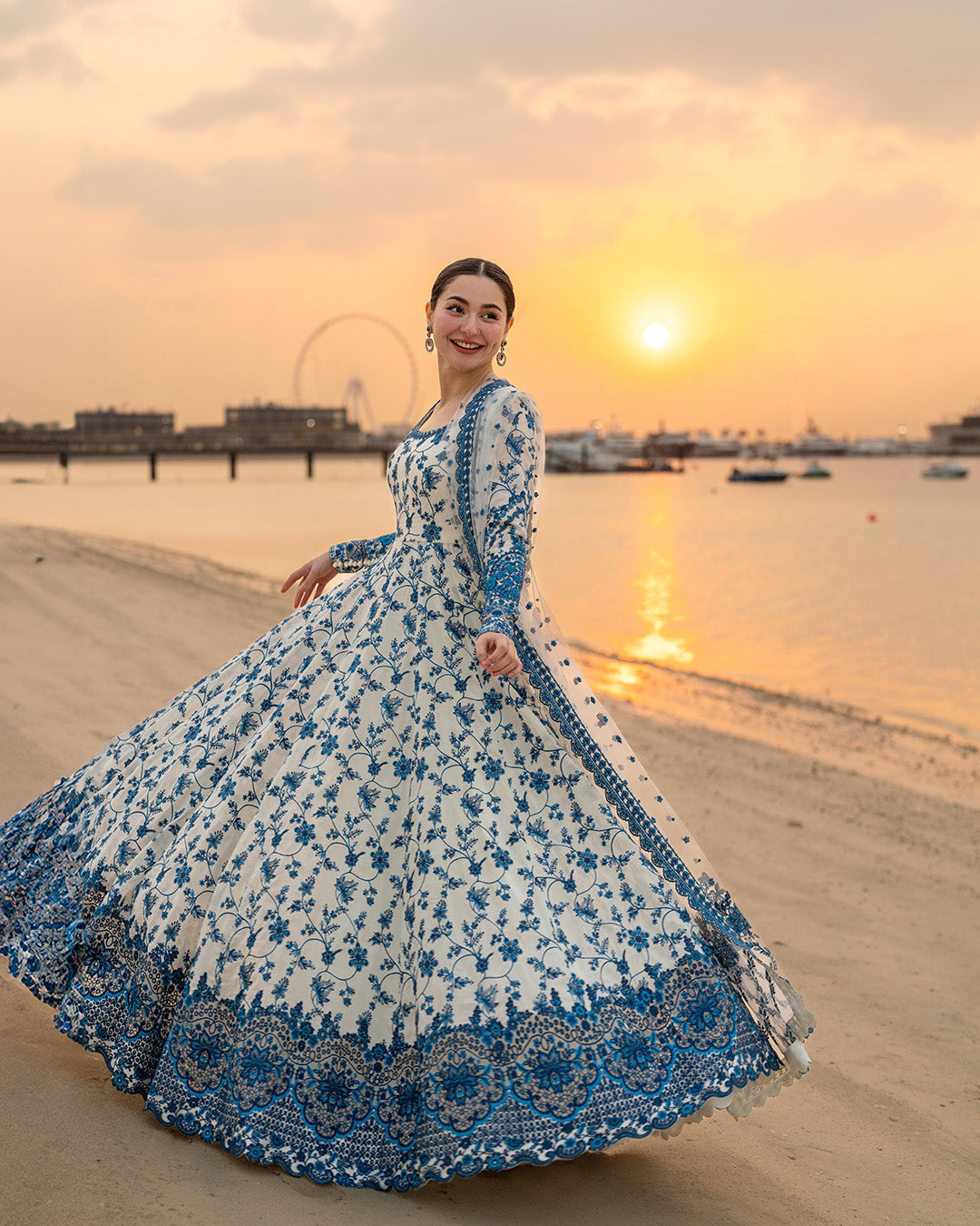 Faiza Saqlain Embroidered Luxury Lawn