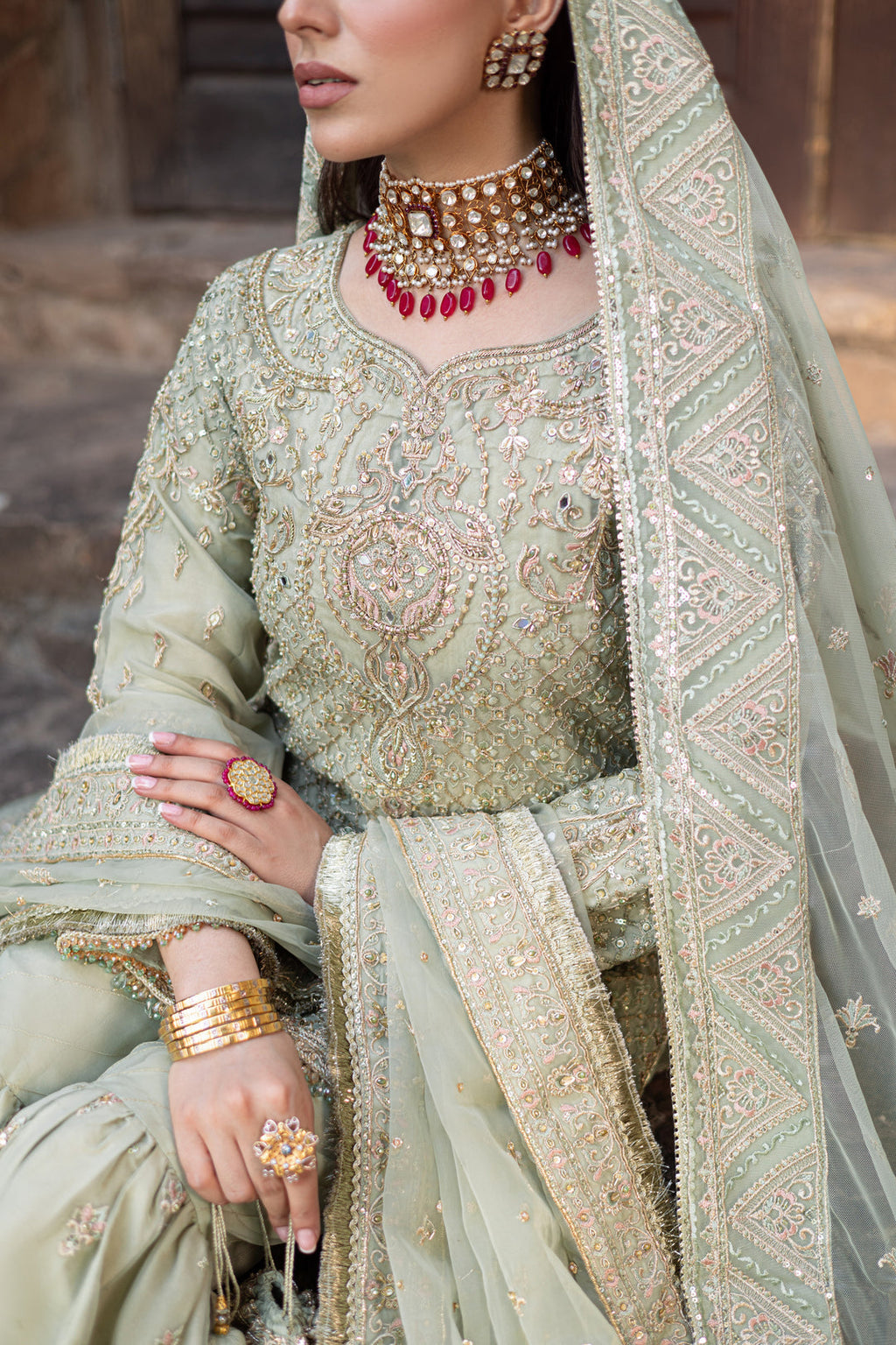 Naqshi Luxury Bridal Wear Dress