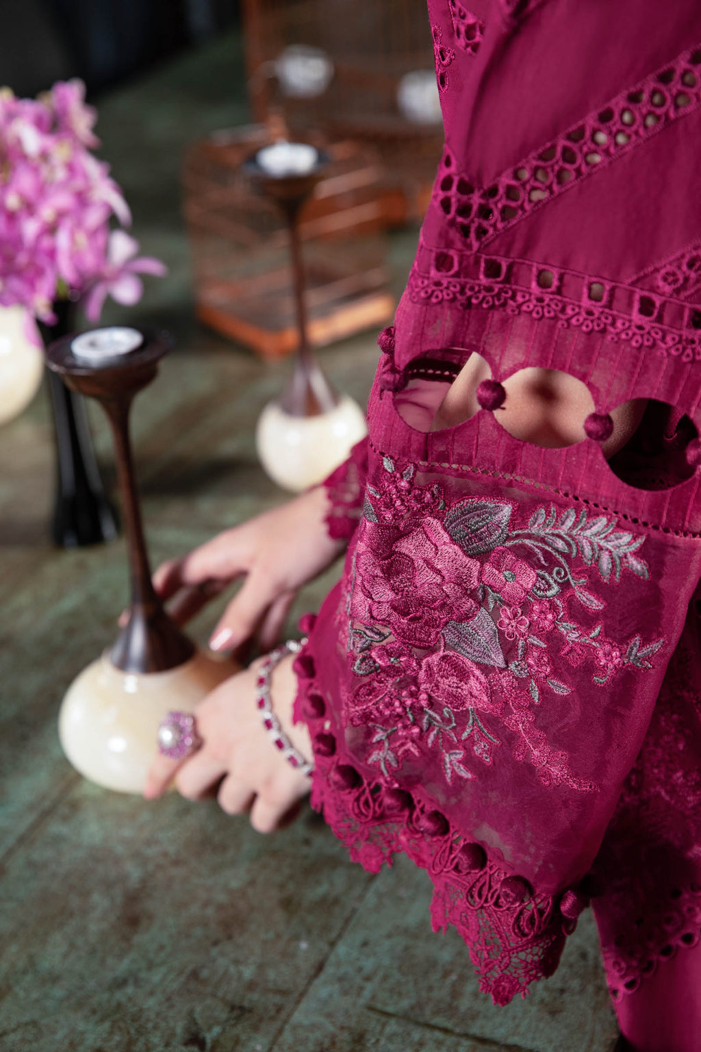 Maria B Embroidered Luxury Lawn