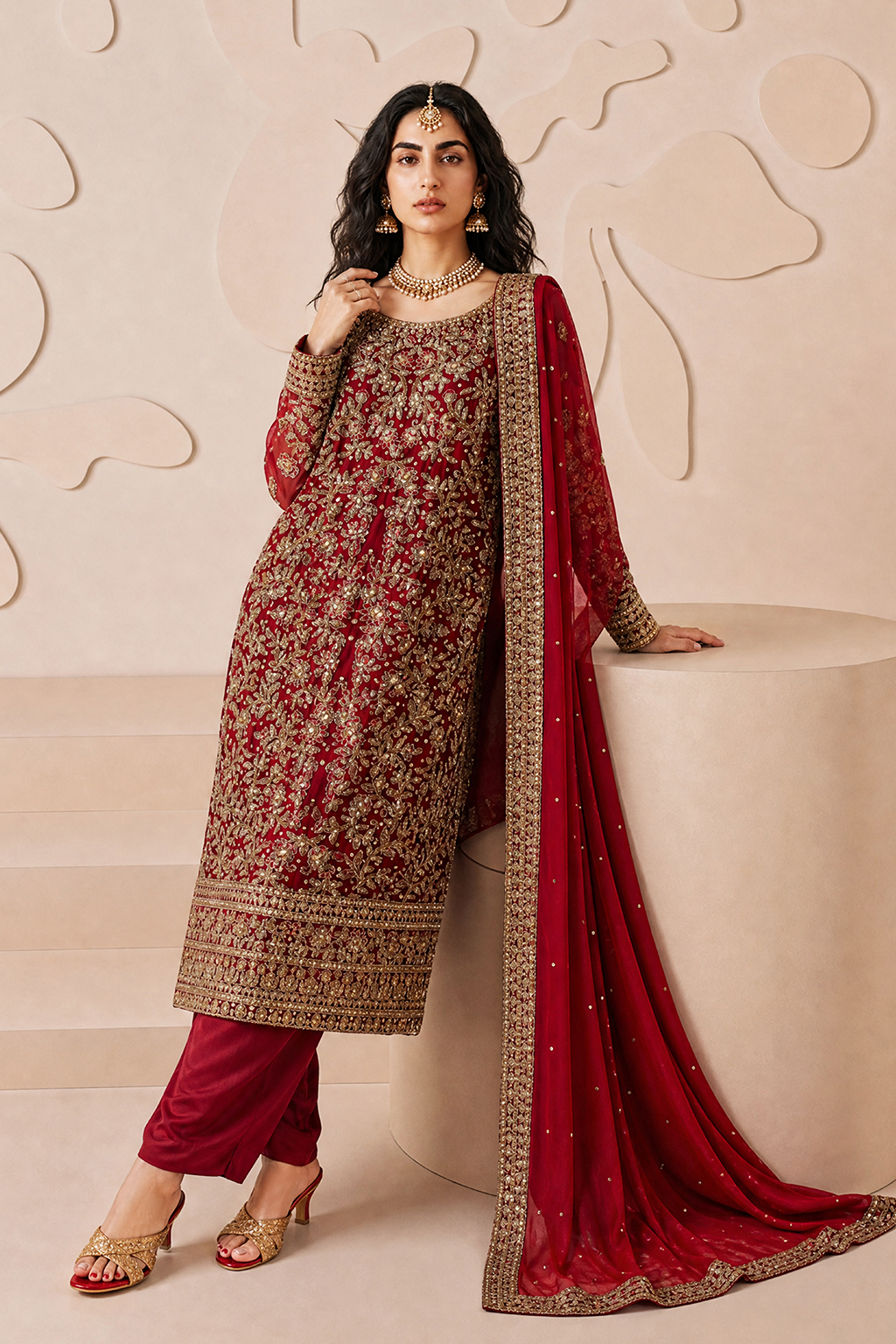 Saad Sheikh Luxury Hand Made Dress