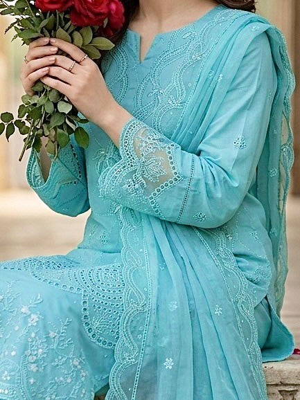 Ghani Embroidered Luxury Lawn Creation