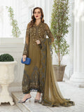 Maria B Embroidered Chiffon Suit