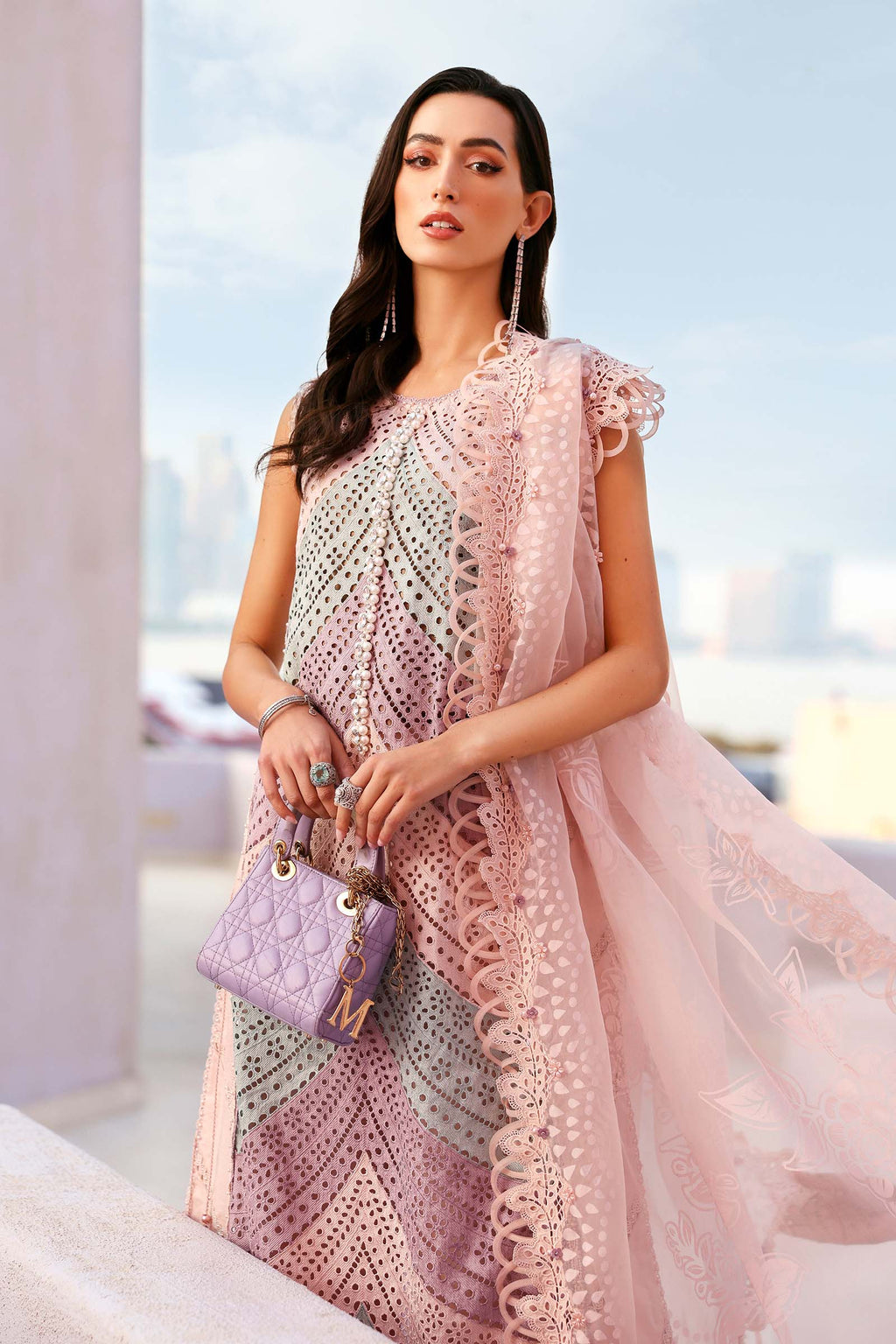 Maria B Embroidered Luxury Lawn Eid Edition 26’