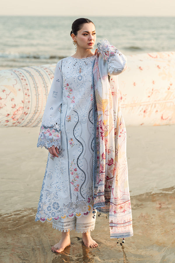 Qalamkar Embroidered Sahil Luxury Lawn