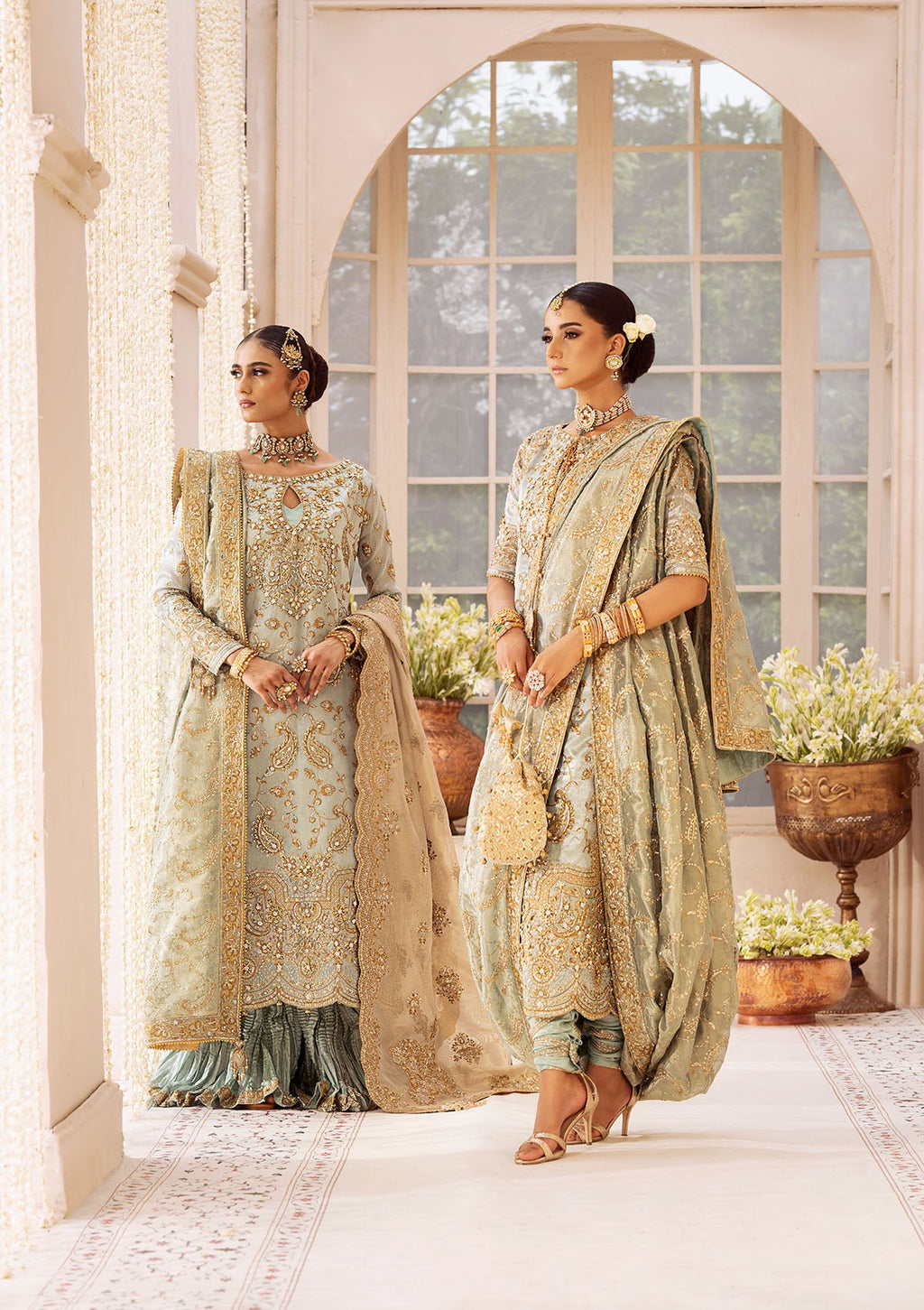 Aik Atelier Pure Tussel Silk Wedding Wear