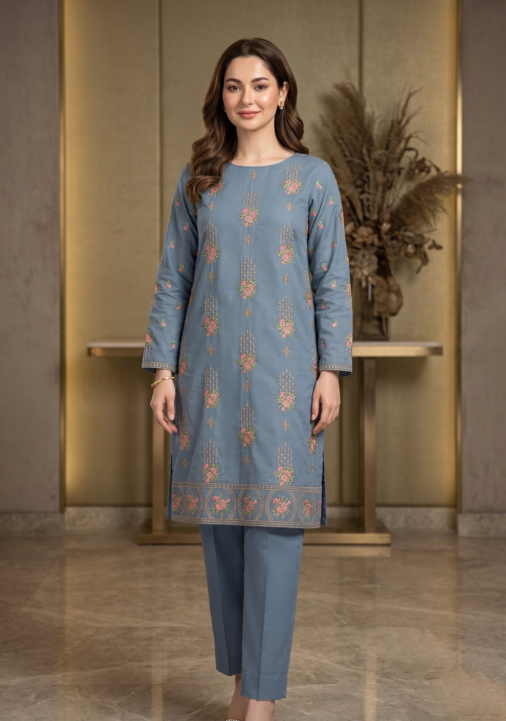Ghani Embroidered Luxury Lawn