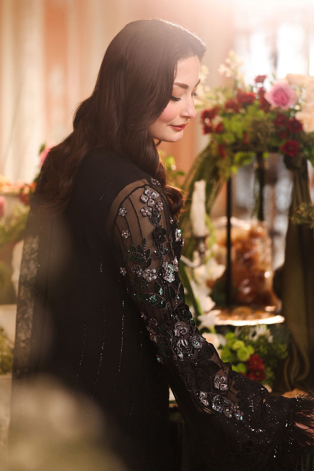 Maria B Embroidered Luxury Chiffon