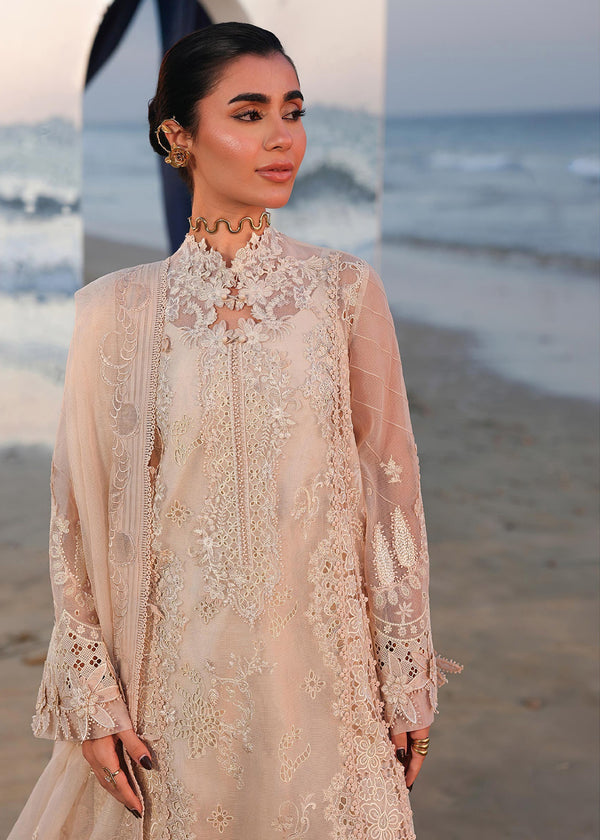 Qalamkar Embroidered Luxury Lawn