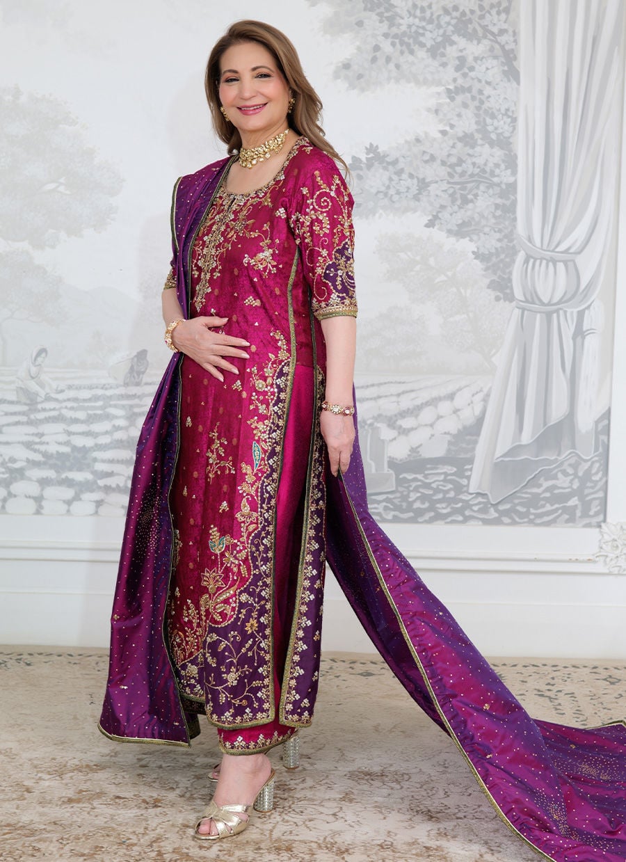 Farah Talib Aziz Hand Made Suit