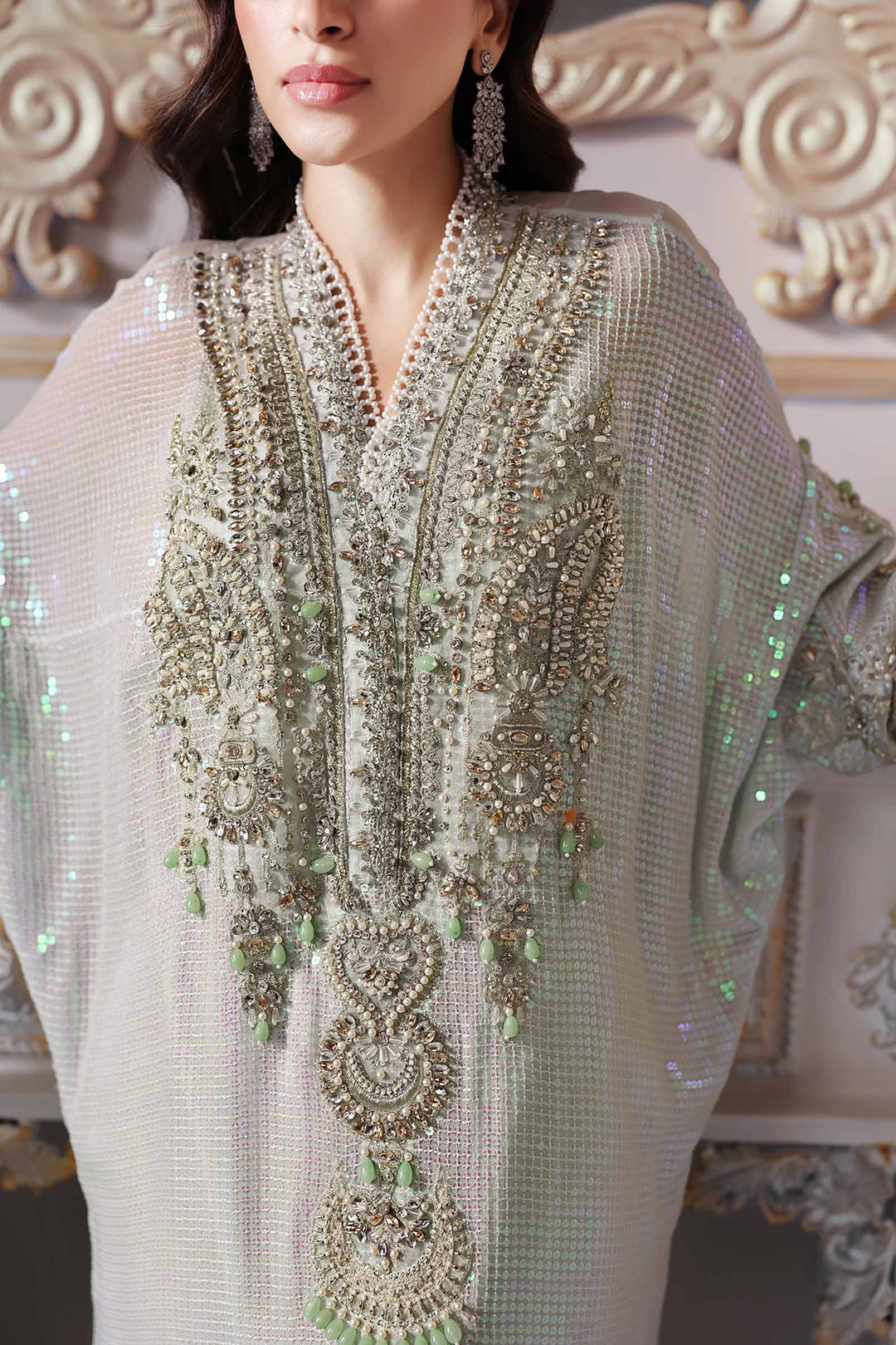 Maria B Luxury Embroidered Chiffon