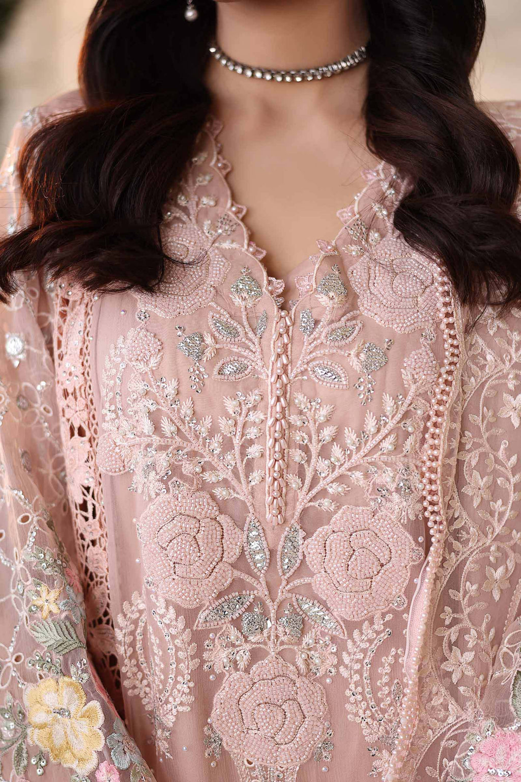 Maria B Embroidered Luxury Chiffon