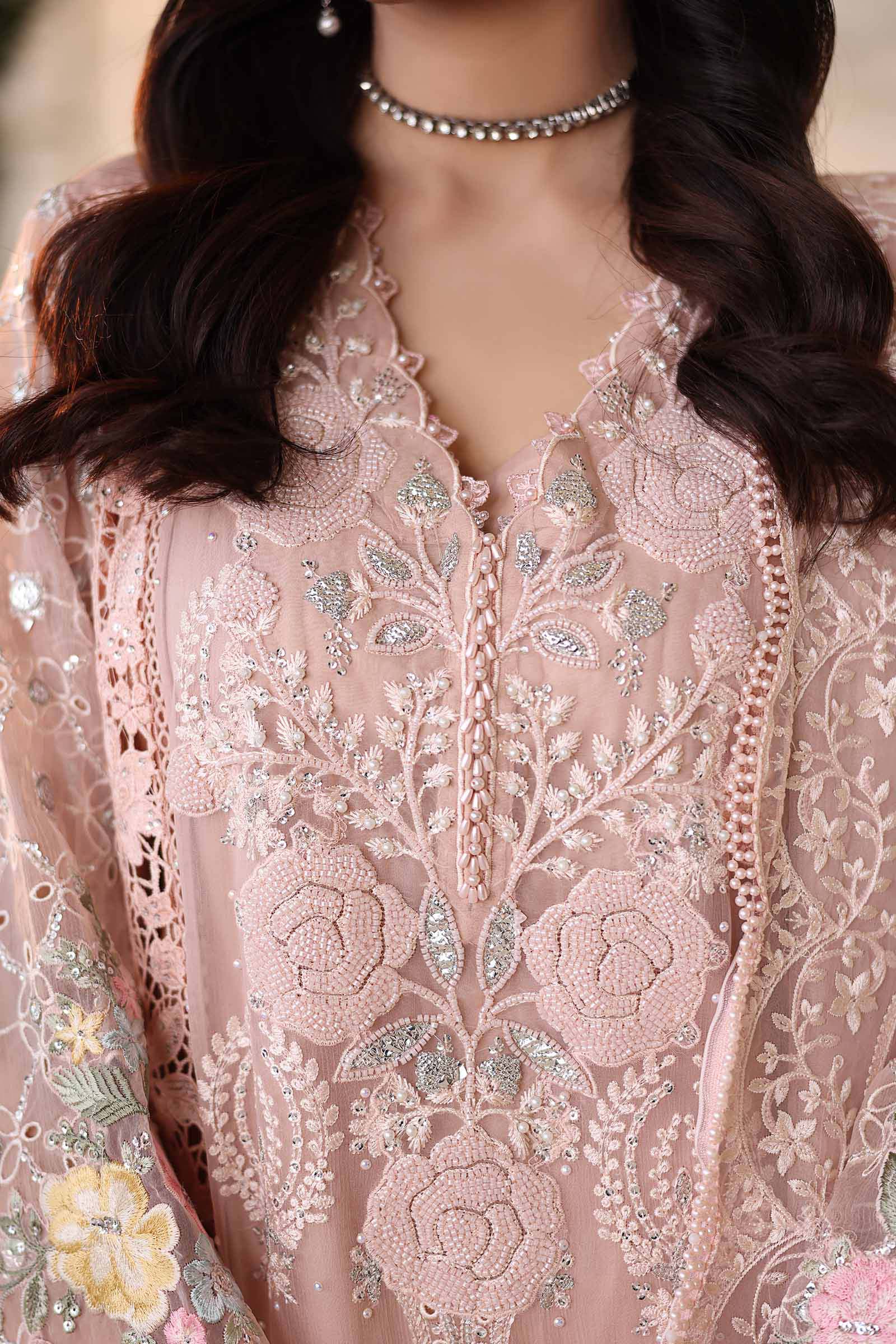 Maria B Embroidered Luxury Chiffon