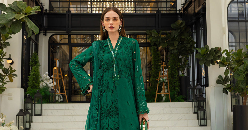 Maria B Embroidered Luxury Lawn