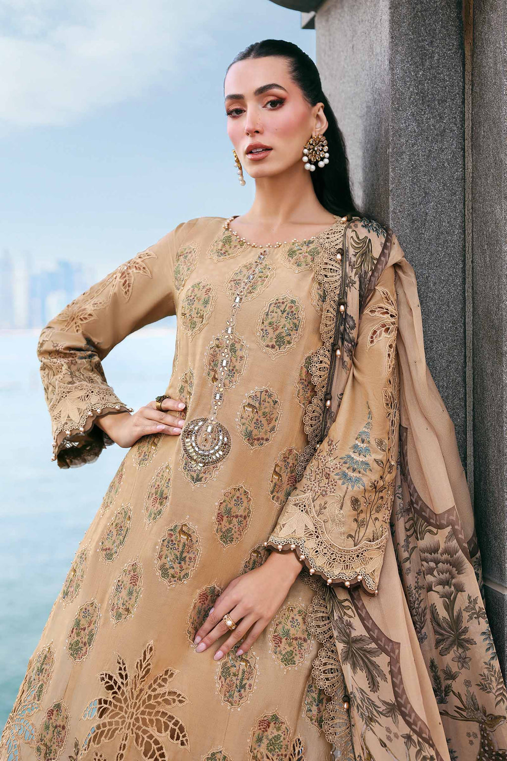 Maria B Embroidered Luxury Lawn