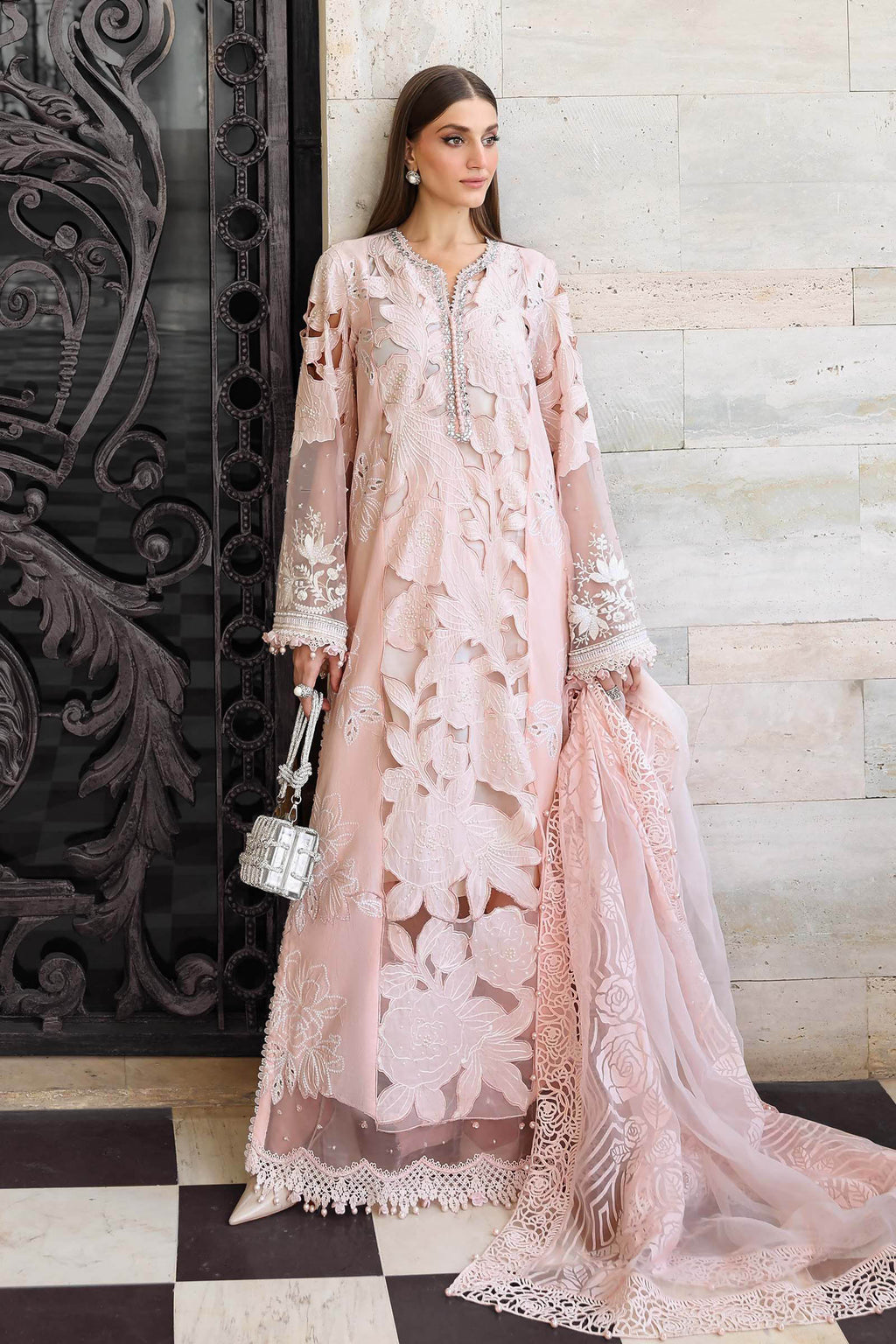 Maria B Embroidered Luxury Lawn