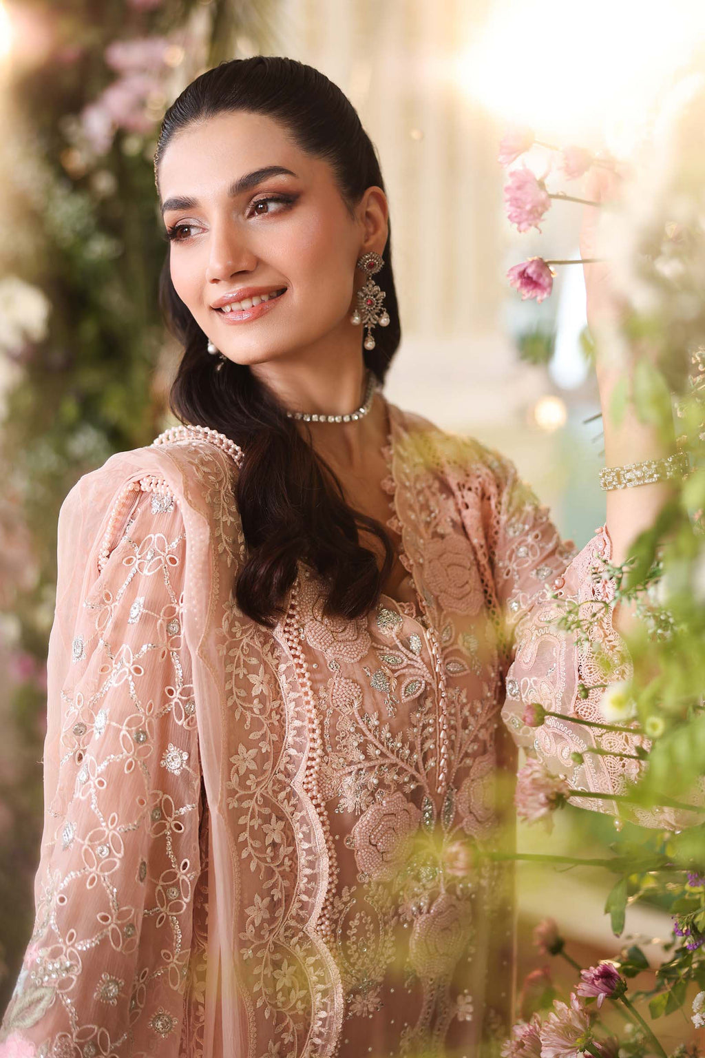 Maria B Embroidered Luxury Chiffon