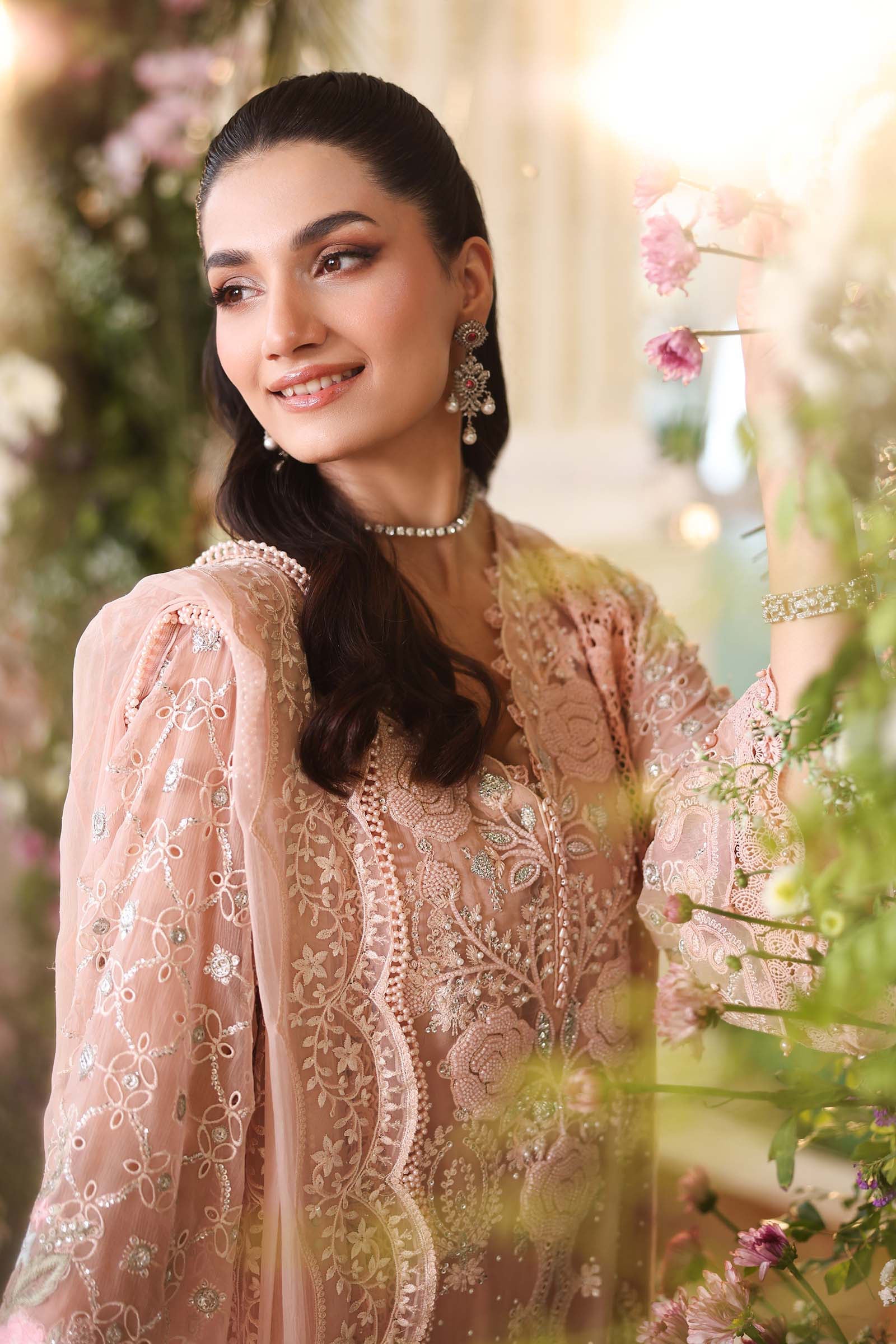 Maria B Embroidered Luxury Chiffon