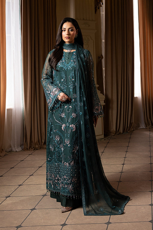 Lavish Luxury Chiffon Deep Forest