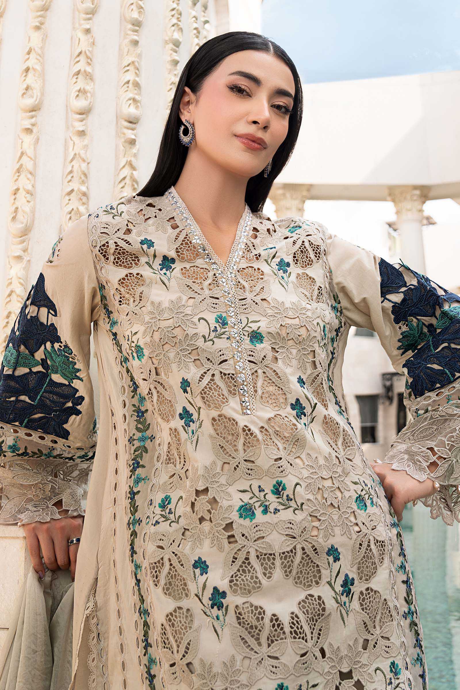 Maria B Embroidered Luxury Lawn