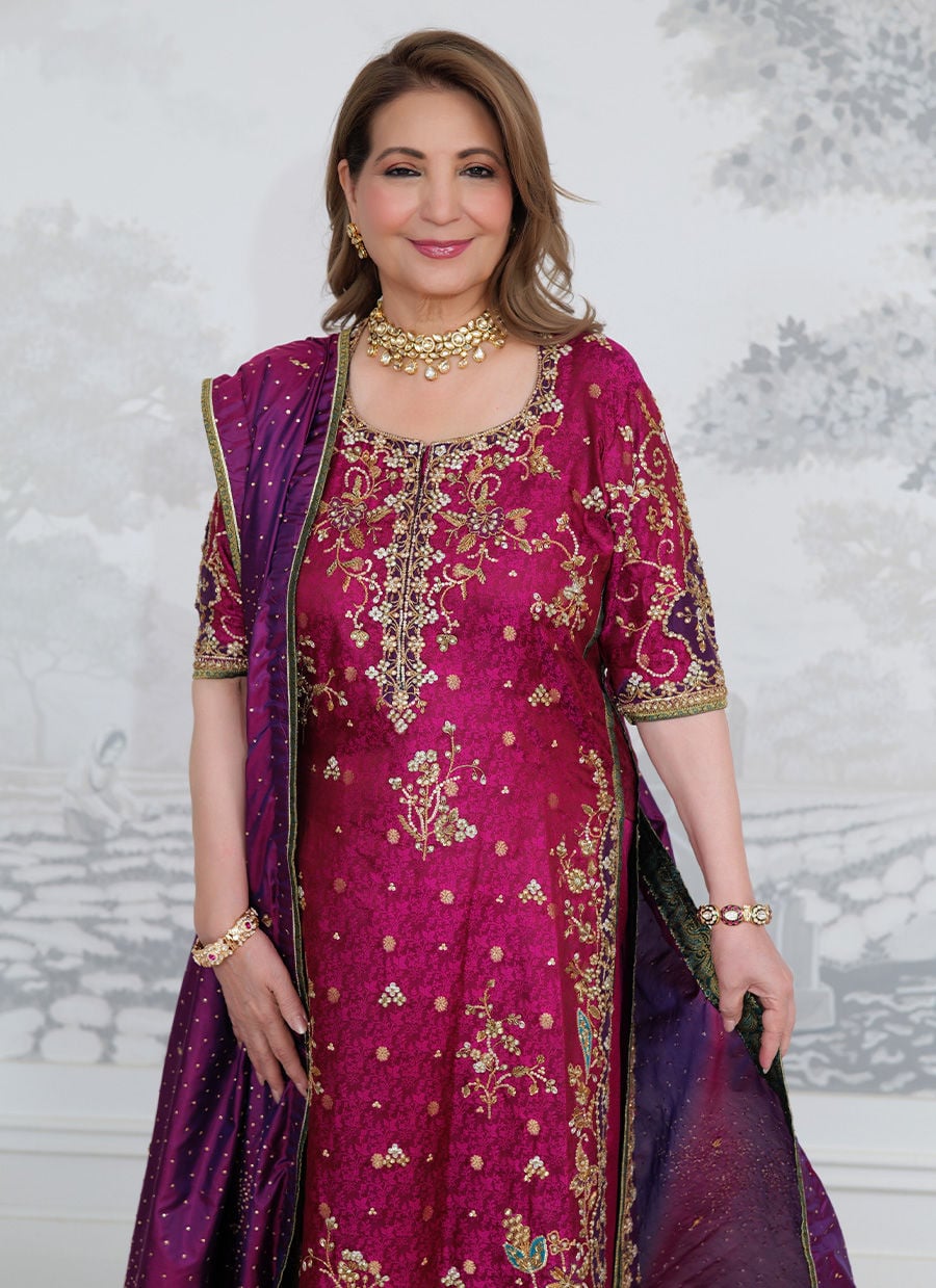 Farah Talib Aziz Hand Made Suit