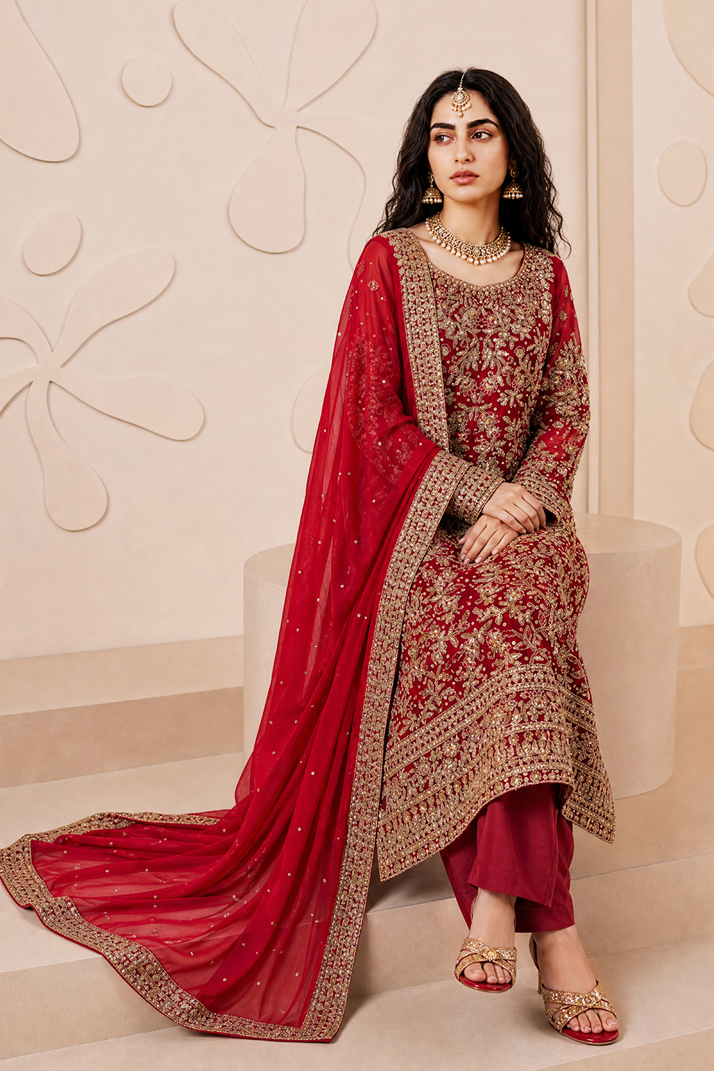 Saad Sheikh Luxury Hand Made Dress