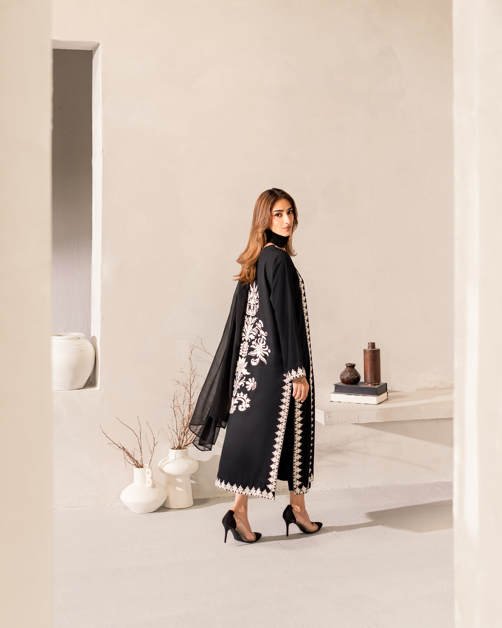 Maahe Embroidered Luxury Lawn