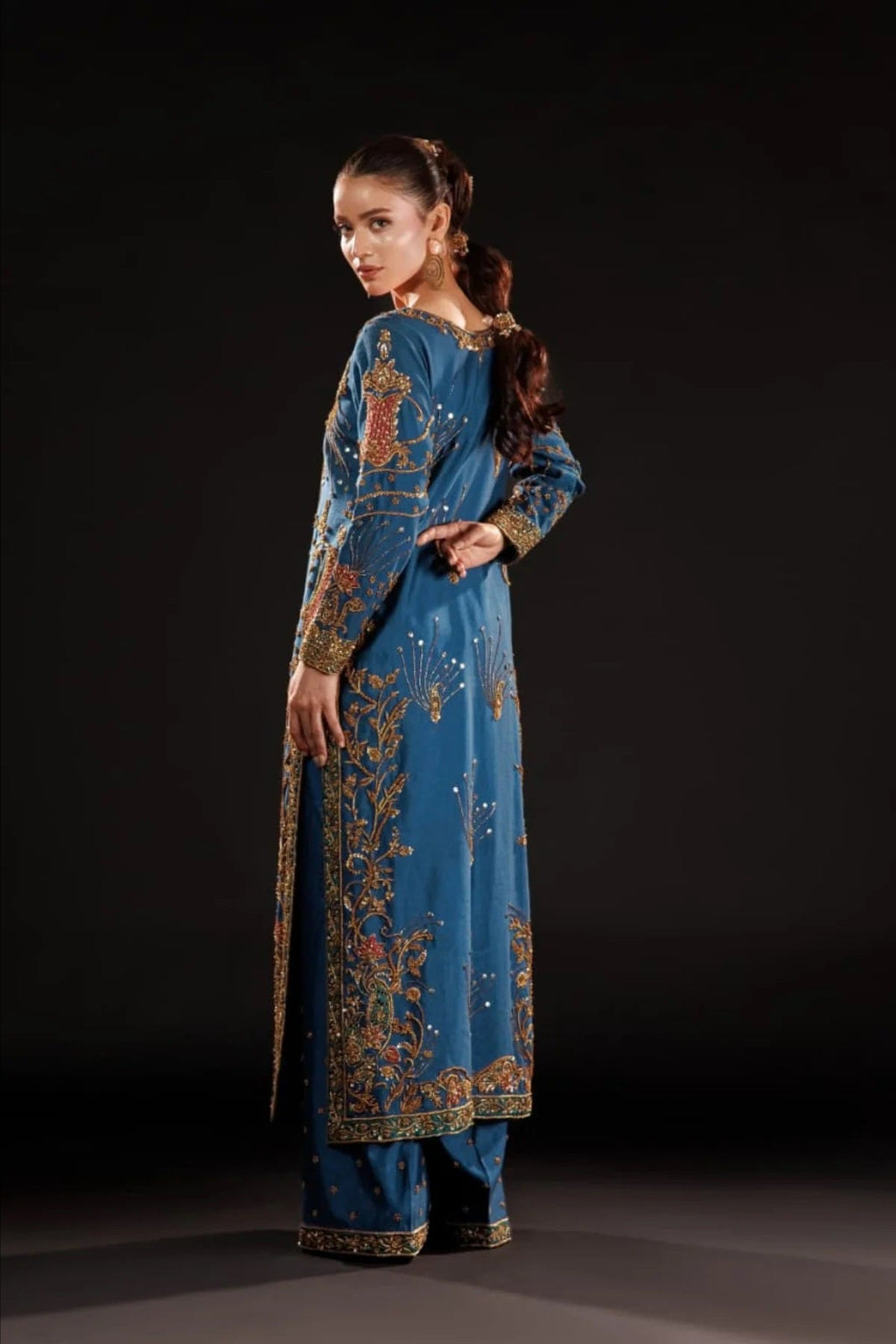 Azure Embroidered Luxury Bridal Collection