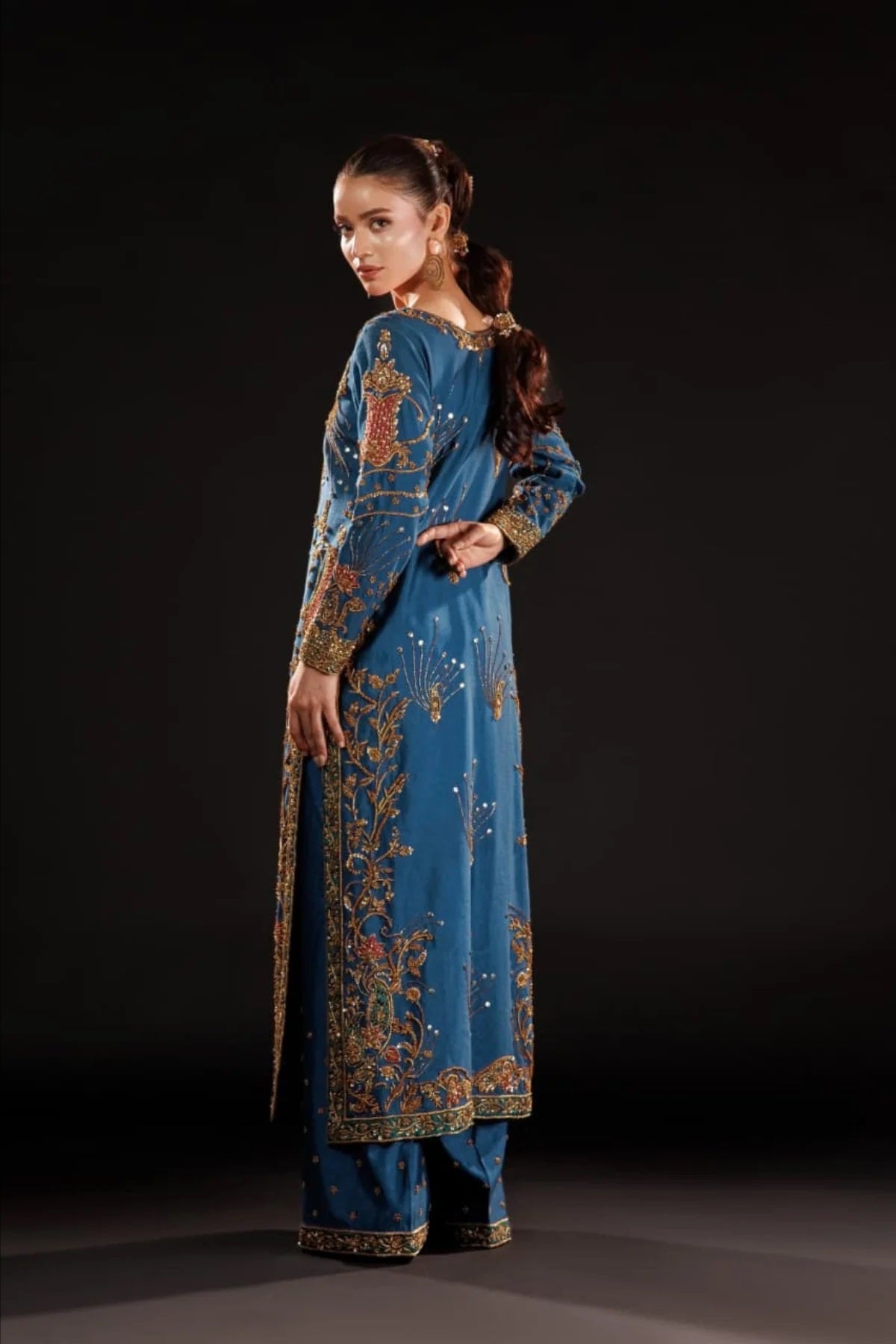 Azure Embroidered Luxury Bridal Collection