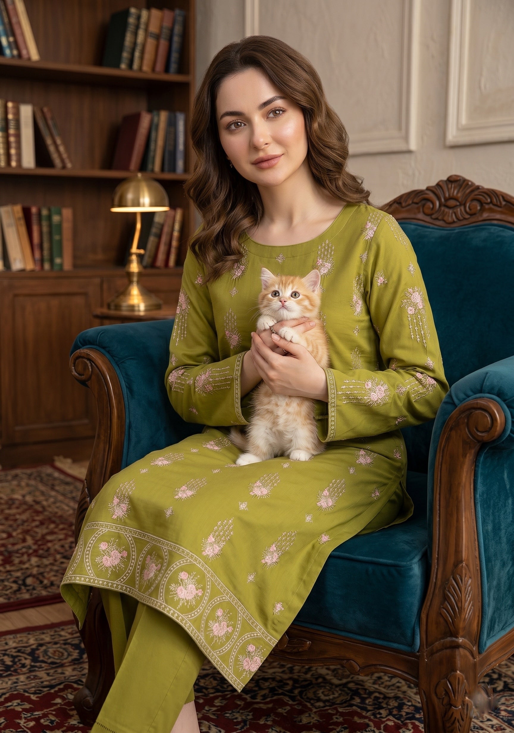 Ghani Embroidered Luxury Lawn