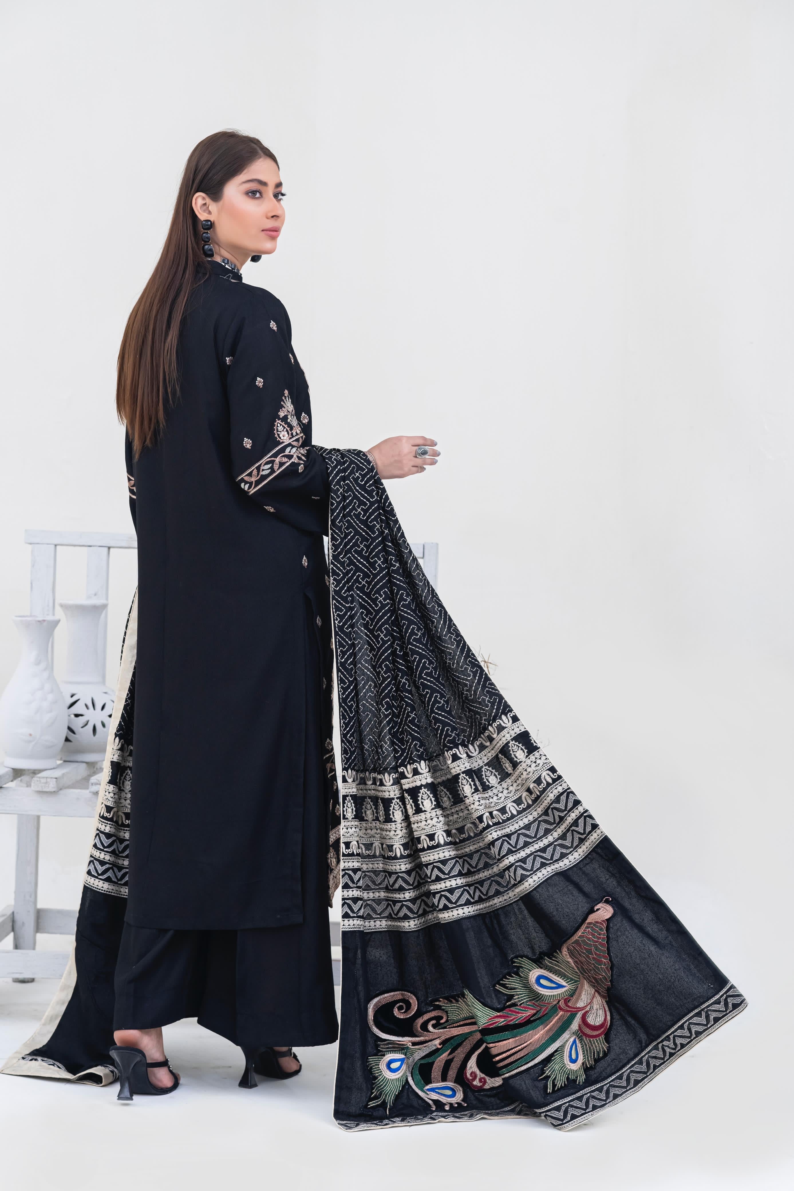Luxury Embroidered Karandi