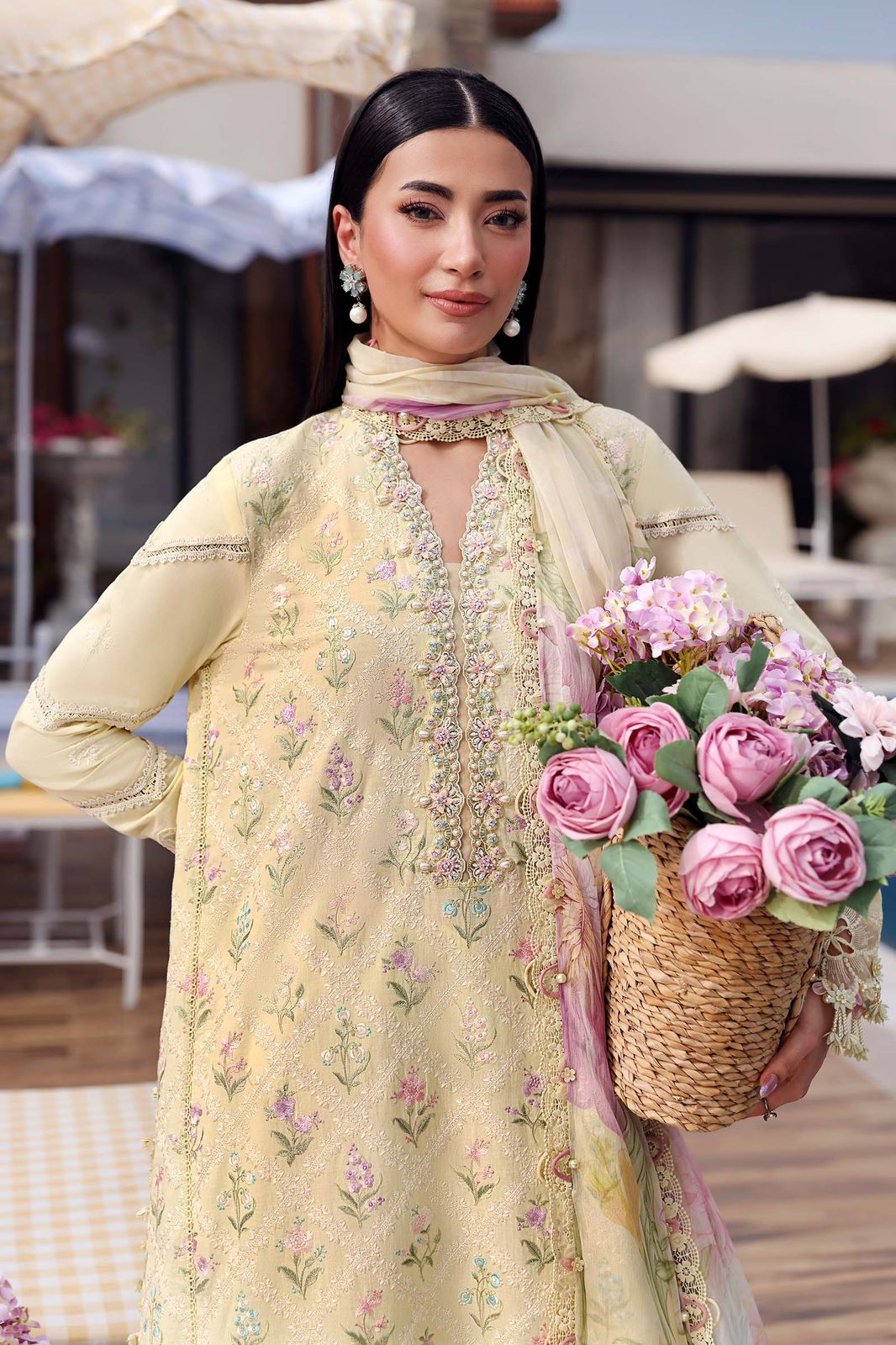 Maria B Embroidered Luxury Lawn
