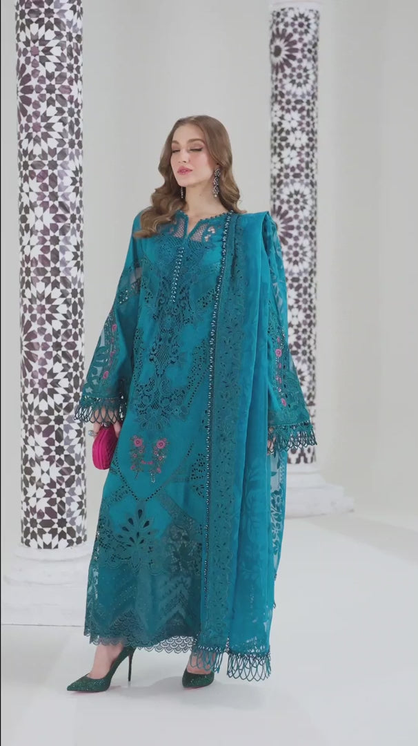 Maria B Embroidered Luxury Lawn